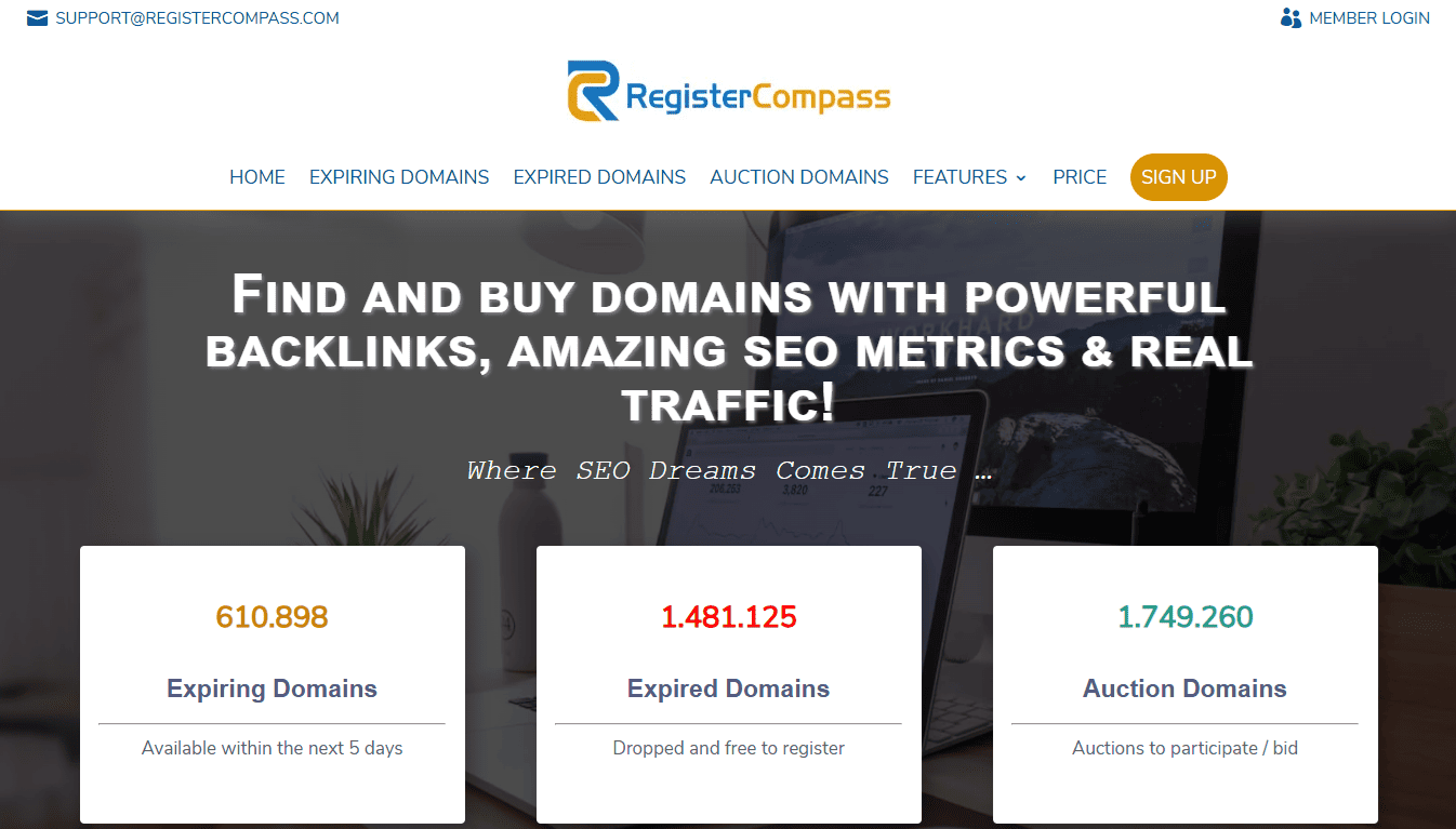Register Compass